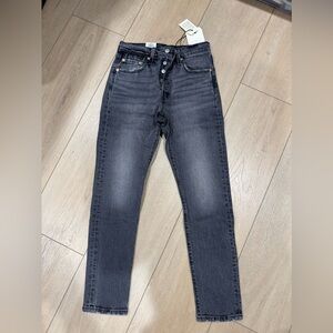 Levi's 501 Women's high rise black skinny Jeans